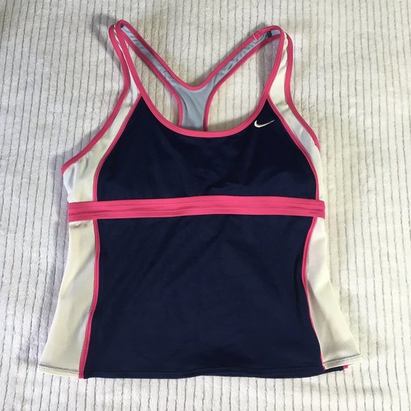Nike Swim Tankini Top - sz 12 - Picture 1 of 7
